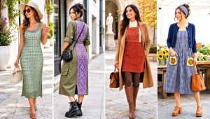 20 Fabric and Crochet Dress Outfit Ideas for Garden Parties
