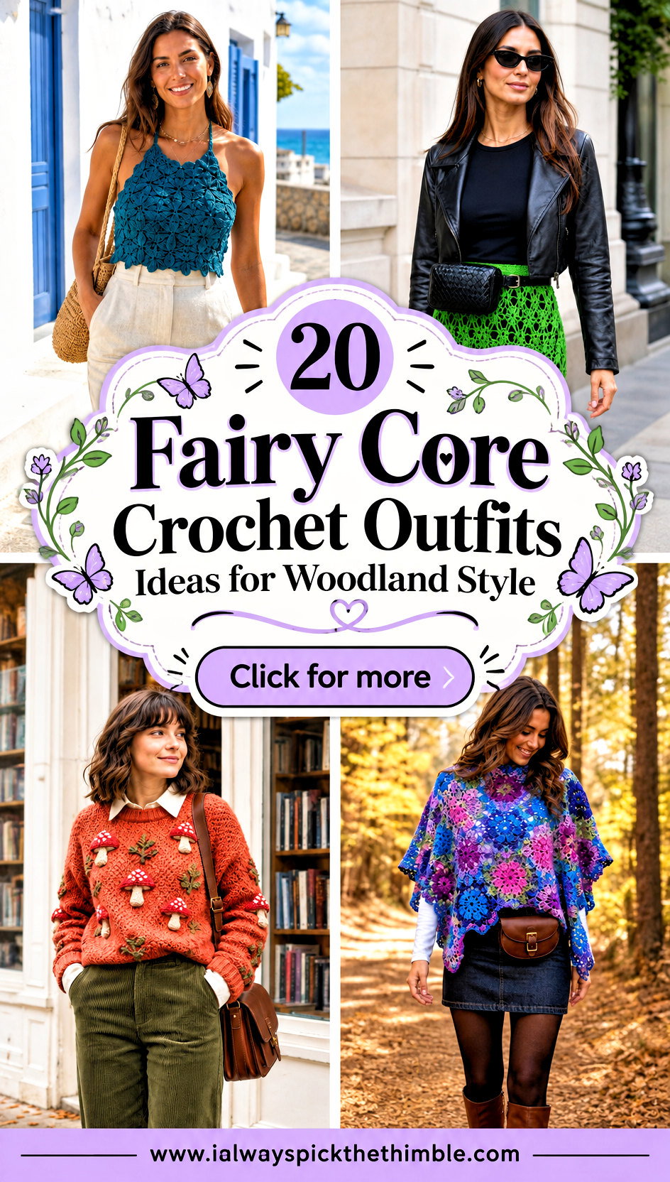 20 Fairy Core Crochet Outfits Ideas for Woodland Style - 20 Fairy Core Crochet Outfits Ideas for Woodland Style