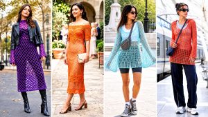 20 Fishnet Crochet Dress Outfit Ideas for Poolside Style