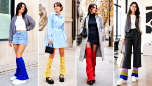 20 Flared Crochet Leg Warmers Outfit Ideas for Cozy Days