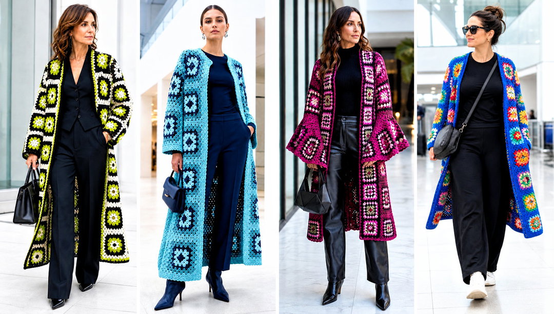 20 Granny Square Robe Outfit Ideas for Slow Mornings