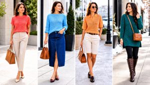 20 Half Double Crochet Sweater Outfit Ideas for Weekends