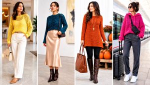 20 Handmade Crochet Sweater Outfit Ideas for Daily Wear