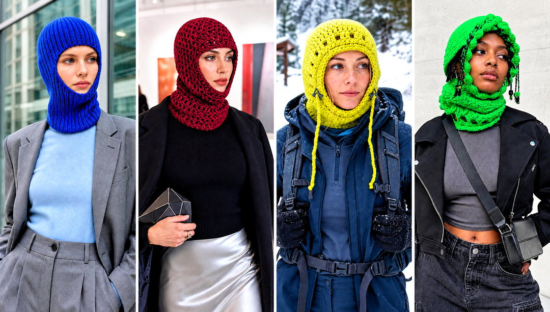 20 Hooded Crochet Balaclava Outfit Ideas for Cold Weather