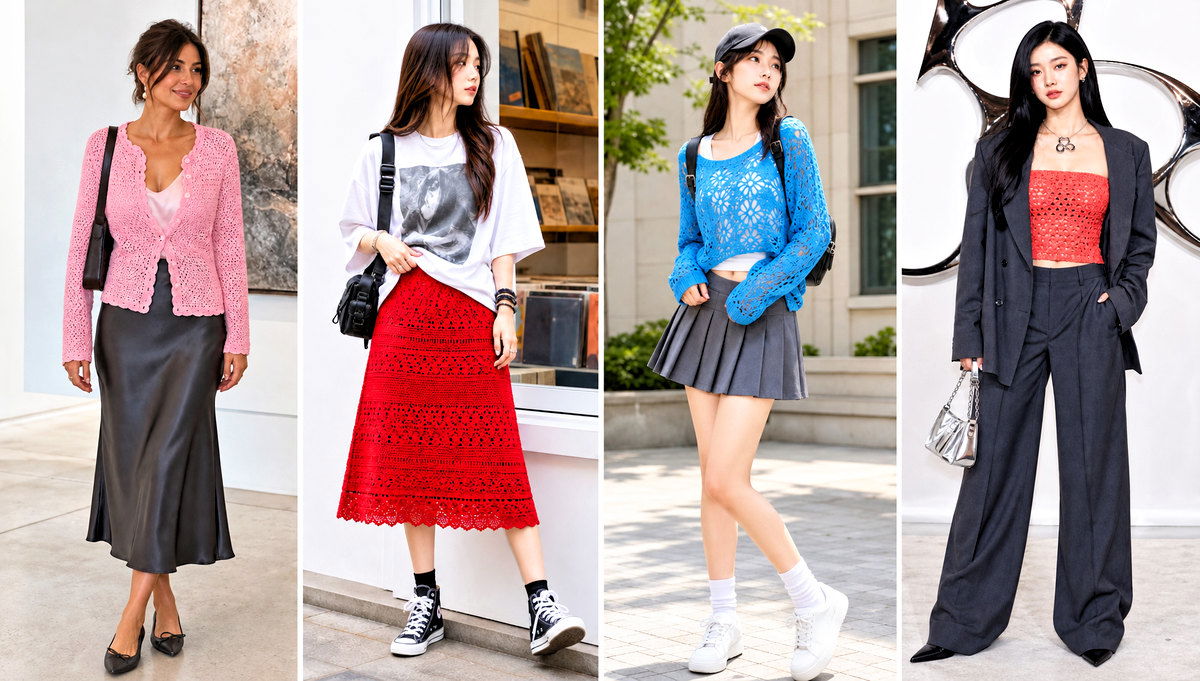 20 K Pop Crochet Clothes and Outfit Ideas for Concerts