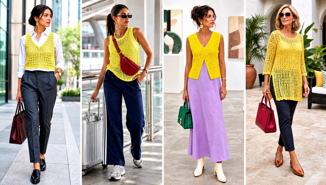 20 Lemon Crochet Top Outfit Ideas for Fresh Summer Style