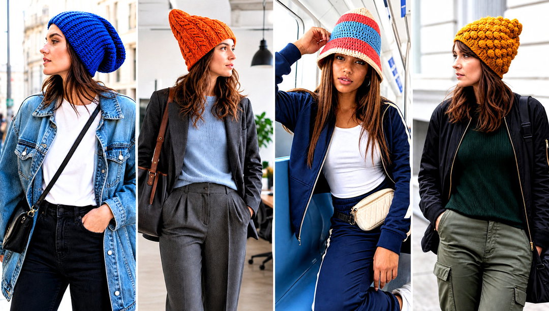 20 Long Crochet Hat Outfit Ideas for Cozy Winter Walks