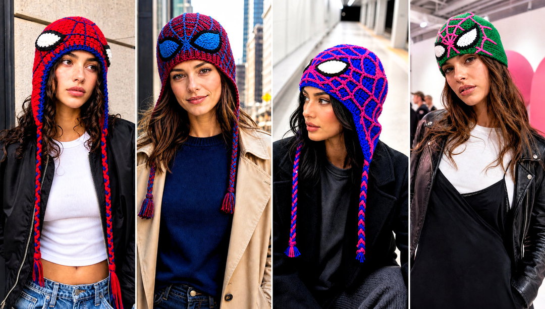 20 Mayday Crochet Beanie Outfit Ideas for Playful Style