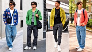 20 Men’s Crochet Cardigan Sweater Outfit Ideas for Fall