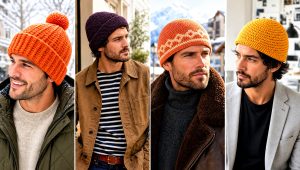 20 Men’s Crochet Hats and Men’s Beanie Outfit Ideas