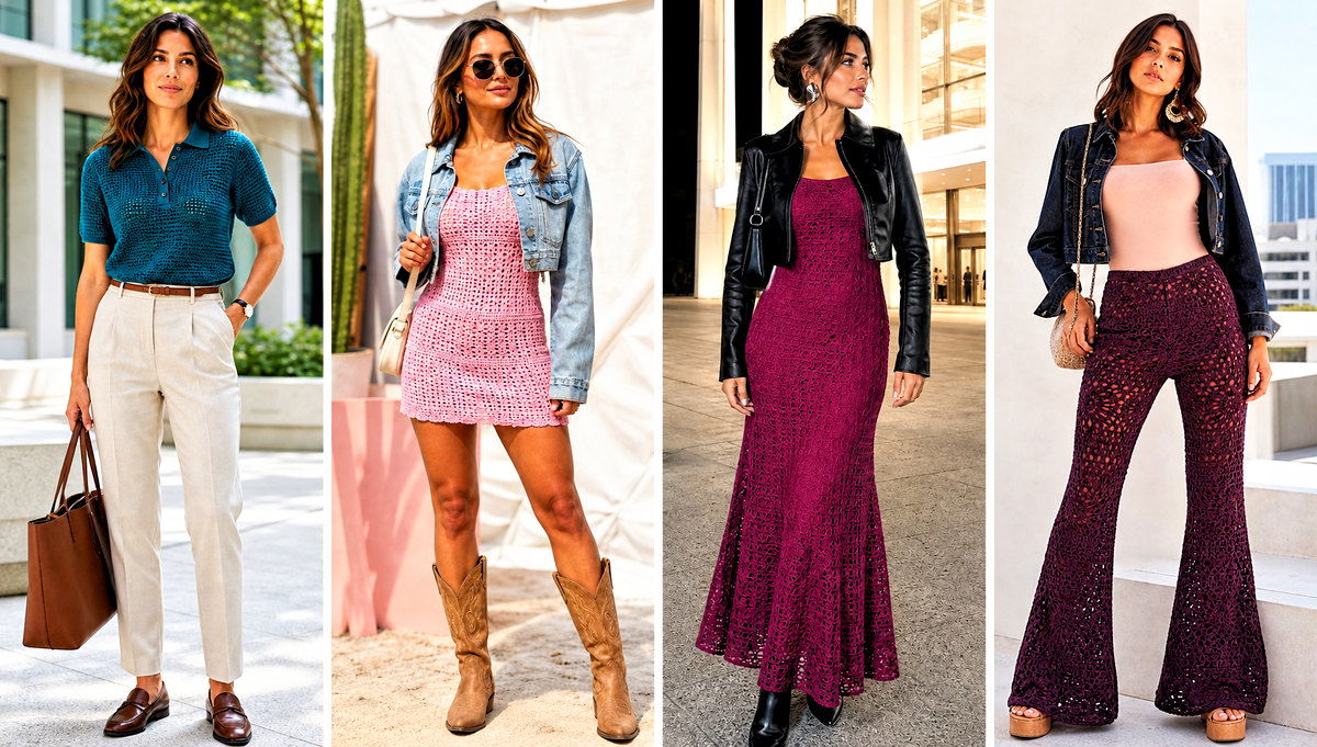 20 Outfits to Crochet Outfit Ideas for Everyday Wear