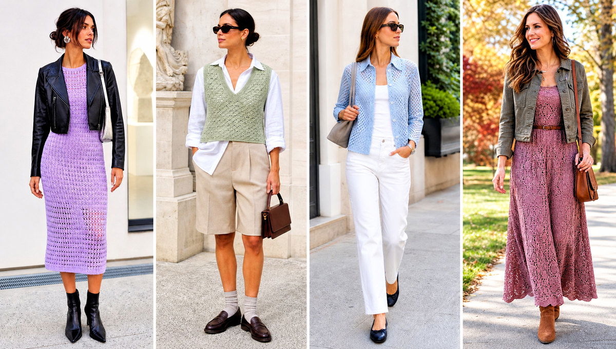 20 Pastel Crochet Clothes and Outfit Ideas for Spring