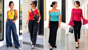 20 Peekaboo Crochet Top Outfit Ideas for Summer Nights