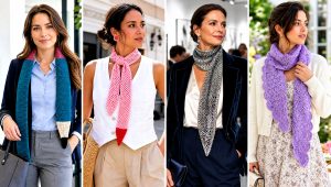20 Pencil Crochet Scarf Outfit Ideas for Playful Style