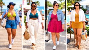 20 Plus Size Crochet Swimwear Outfit Ideas for Pool Days