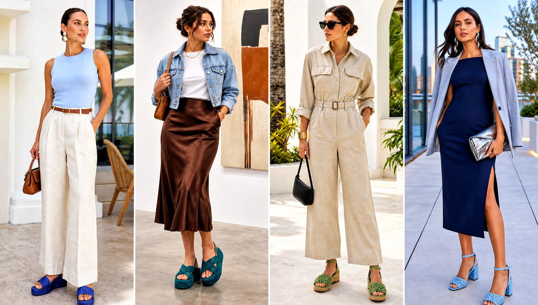 20 Prada Crochet Sandals Outfit Ideas for Summer Trips