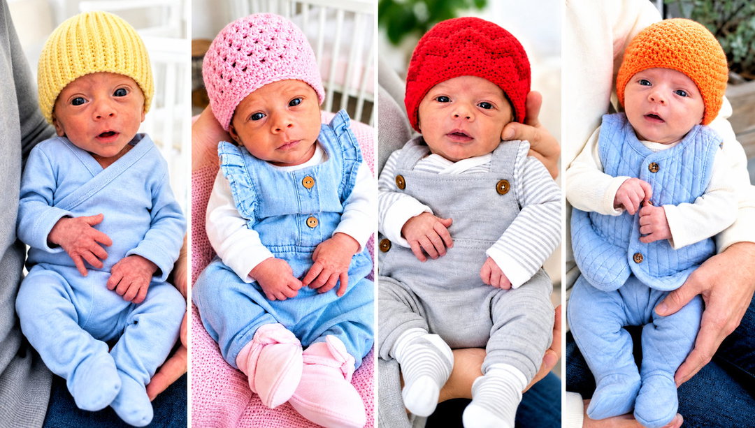 20 Preemie Crochet Beanie Outfit Ideas for Tiny Newborns