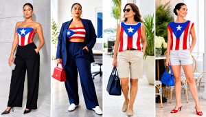 20 Puerto Rican Flag Crochet Top Outfit Ideas for Festivals