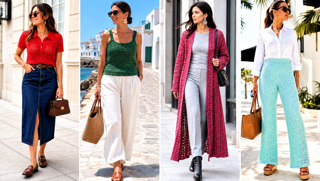 20 Quick Crochet Clothes and Outfit Ideas for Daily Wear