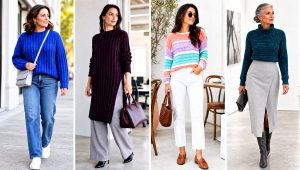 20 Ribbed Crochet Sweater Outfit Ideas for Everyday Comfort