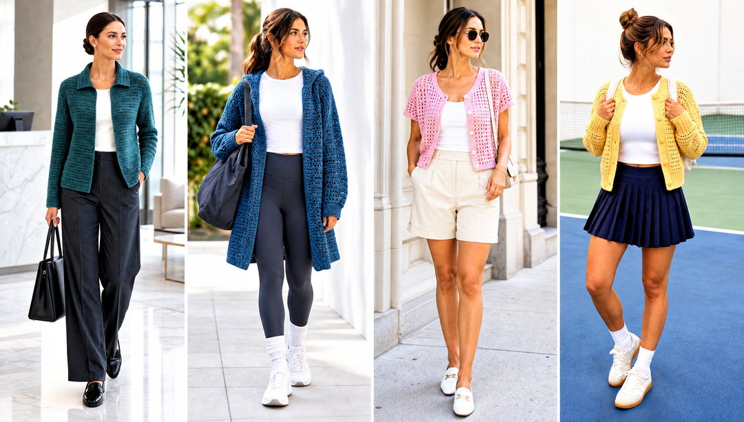 20 Side to Side Crochet Cardigan Outfit Ideas with Jeans