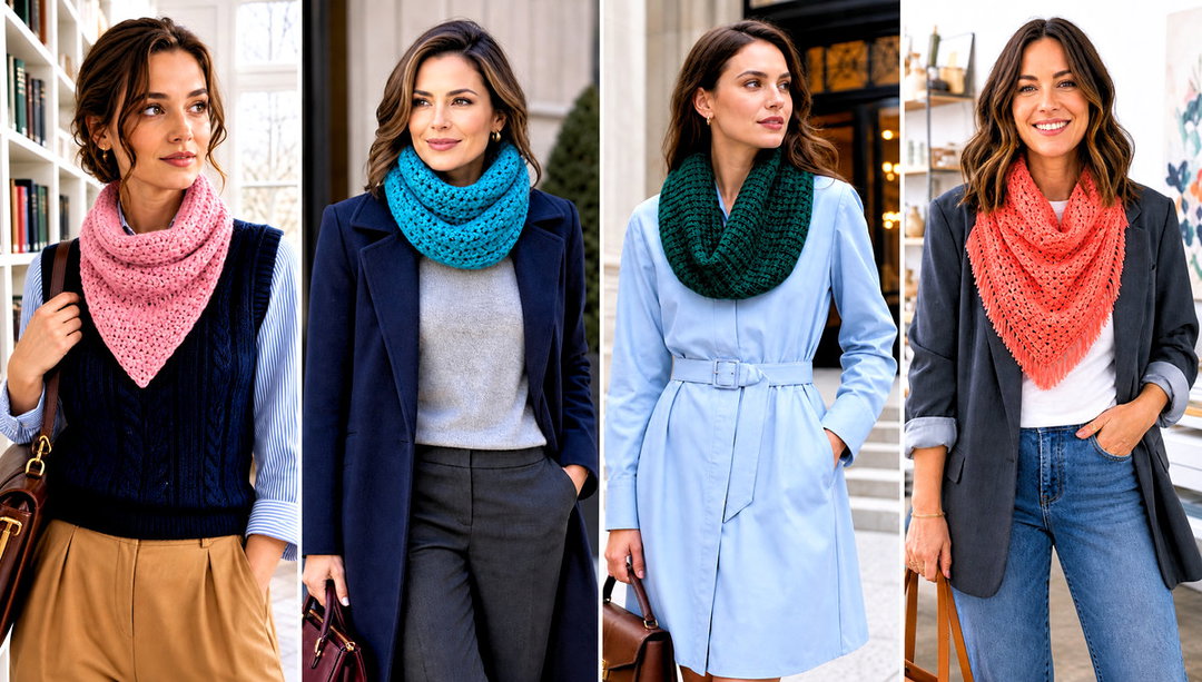 20 Simple Crochet Cowl Outfit Ideas for Cold Mornings