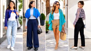 20 Simple Crochet Shrug Outfit Ideas for Summer Dresses