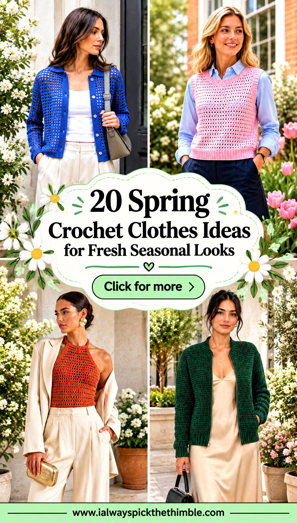 20 Spring Crochet Clothes Ideas for Fresh Seasonal Looks - 20 Spring Crochet Clothes Ideas for Fresh Seasonal Looks
