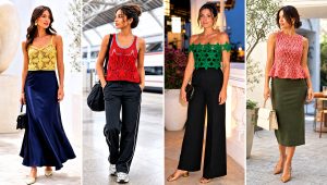 20 Star Crochet Top Outfit Ideas for Festival Season