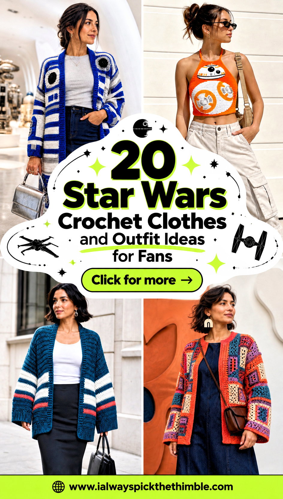 20 Star Wars Crochet Clothes and Outfit Ideas for Fans - 20 Star Wars Crochet Clothes and Outfit Ideas for Fans
