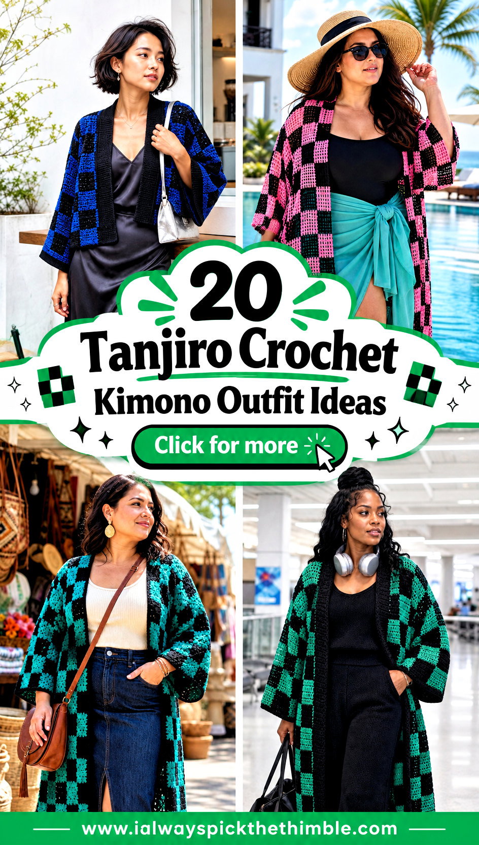 20 Tanjiro Crochet Kimono Outfit Ideas for Anime Fans - 20 Tanjiro Crochet Kimono Outfit Ideas for Anime Fans