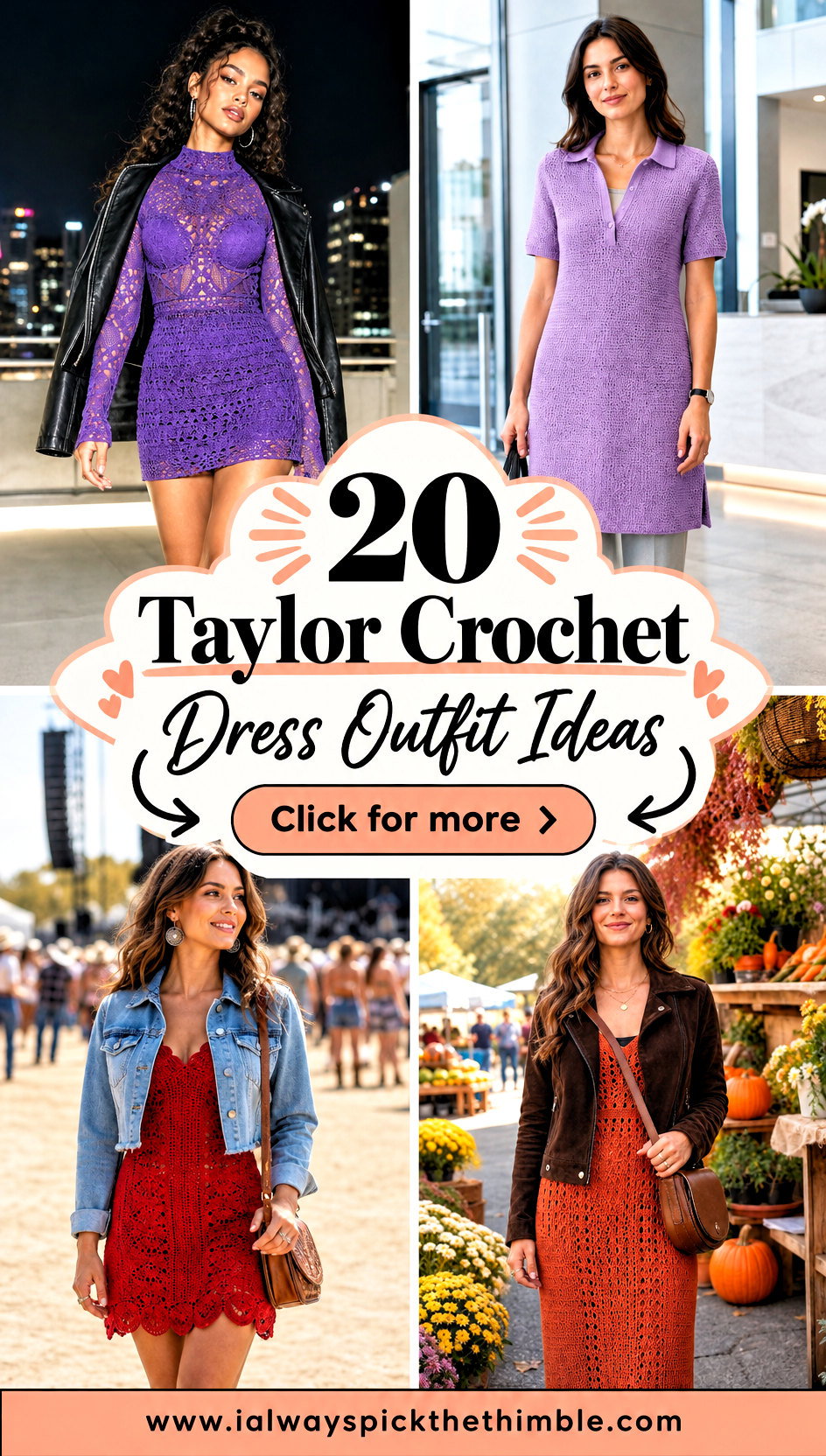 20 Taylor Crochet Dress Outfit Ideas for Sunny Days - 20 Taylor Crochet Dress Outfit Ideas for Sunny Days
