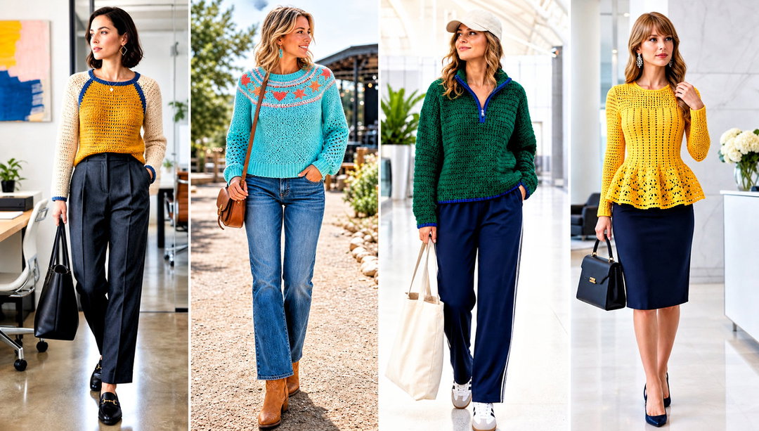 20 Taylor Swift Crochet Sweater Outfit Ideas for Cozy Nights