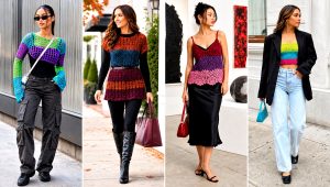 20 Three Color Crochet Top Outfit Ideas for Summer Plans