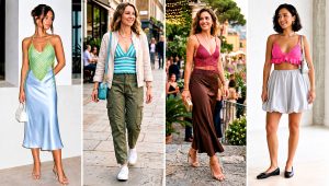 20 Triangle Crochet Top Outfit Ideas for Beach Getaways