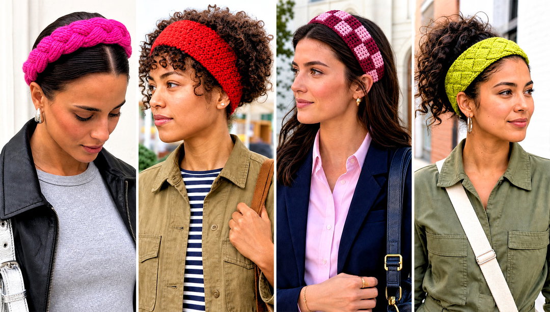 20 Tunisian Crochet Headband Outfit Ideas for Busy Mornings