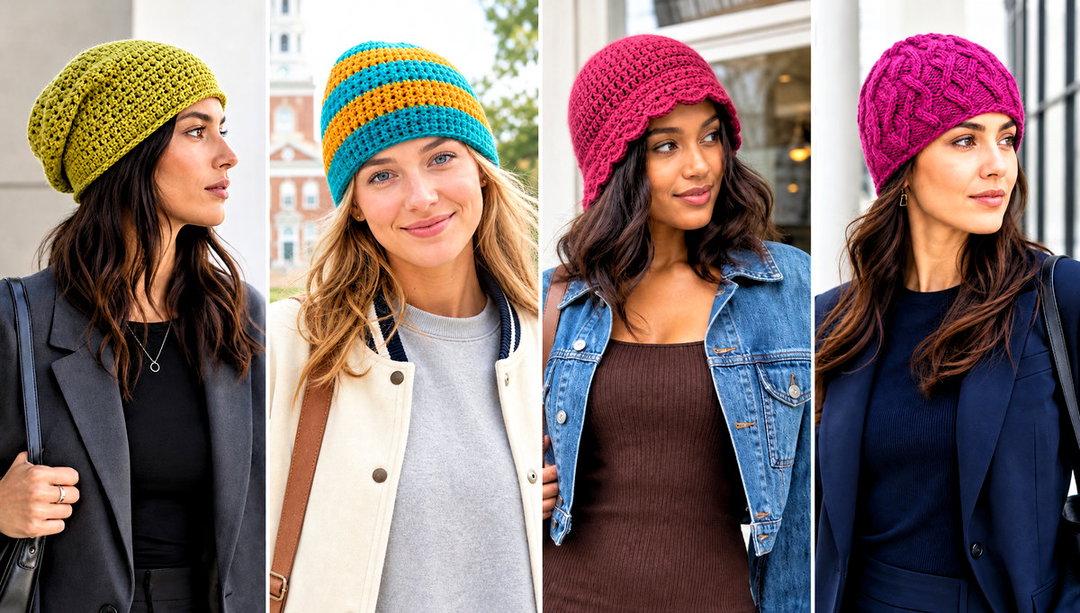 20 Unique Crochet Beanie Outfit Ideas for Cold Weather