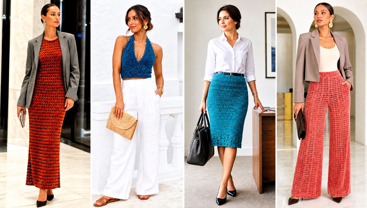 20 Velvet Crochet Clothes and Outfit Ideas for Soft Style