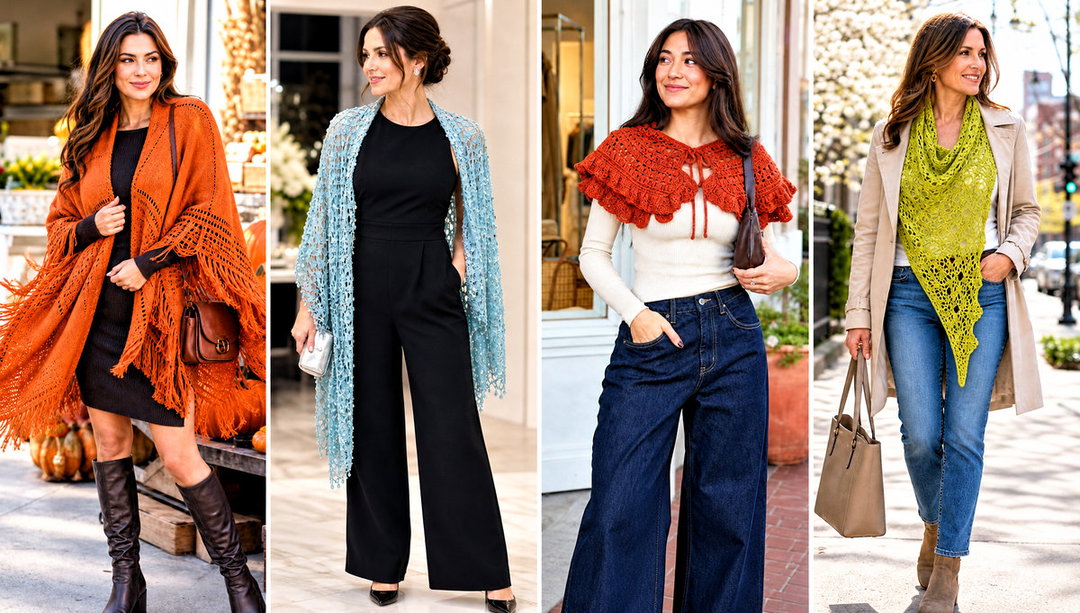 20 Victorian Crochet Shawl Outfit Ideas for Elegant Layers