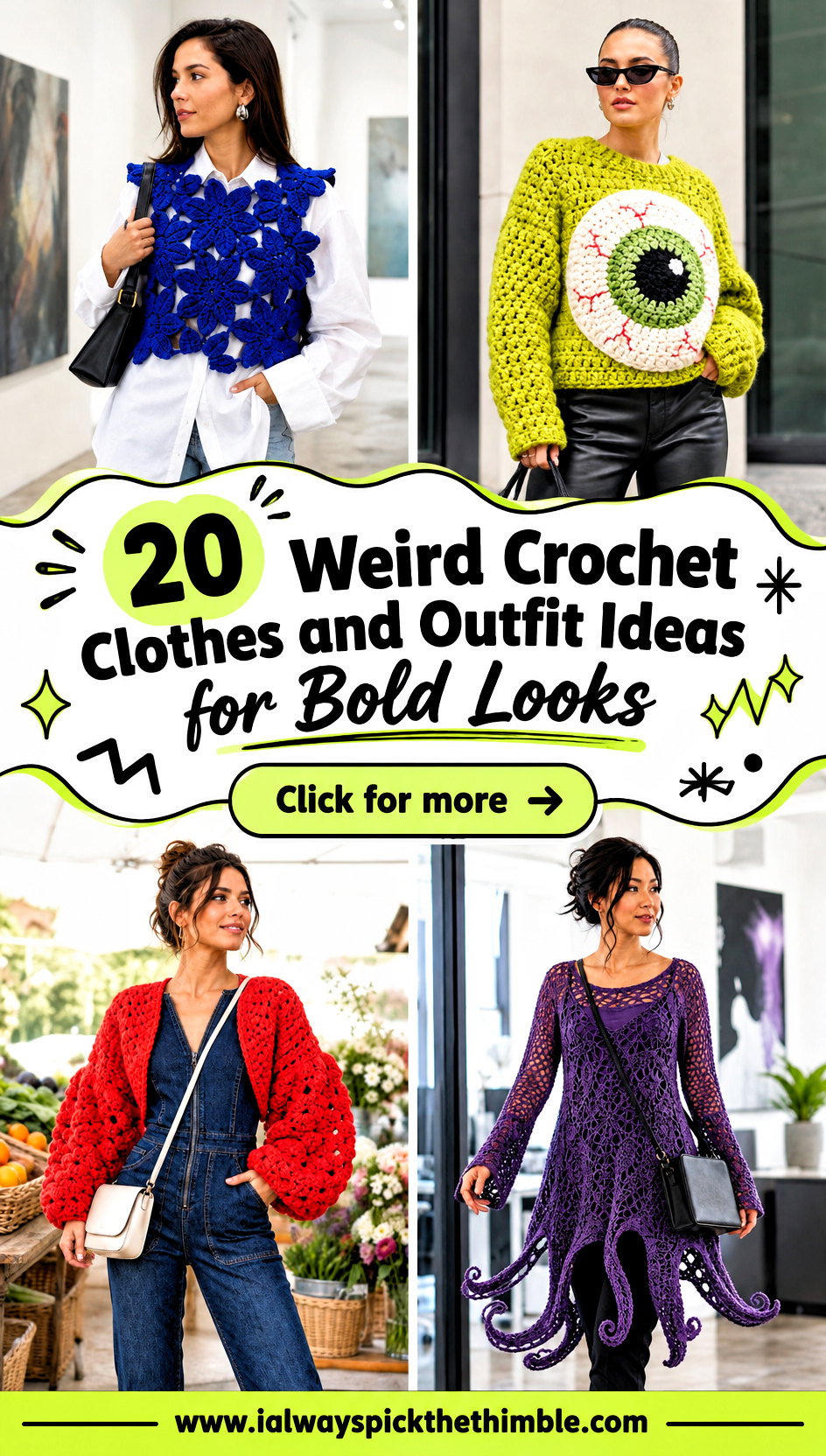 20 Weird Crochet Clothes and Outfit Ideas for Bold Looks - 20 Weird Crochet Clothes and Outfit Ideas for Bold Looks