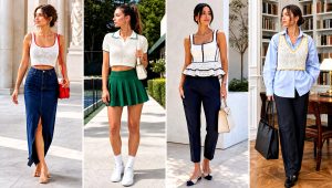 20 White Crochet Crop Top Outfit Ideas for Easy Summer Looks