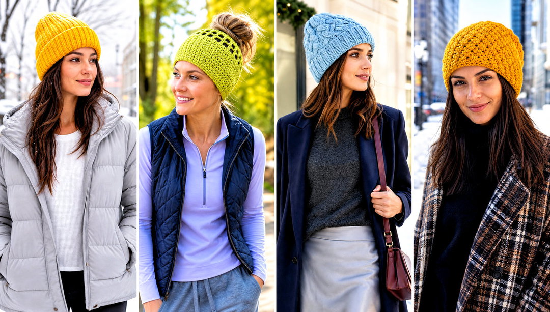 20 Winter Crochet Hat Outfit Ideas for Women to Stay Warm