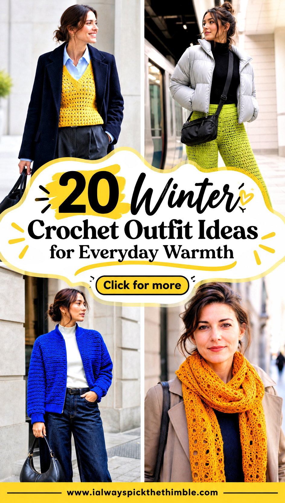 20 Winter Crochet Outfit Ideas for Everyday Warmth - 20 Winter Crochet Outfit Ideas for Everyday Warmth