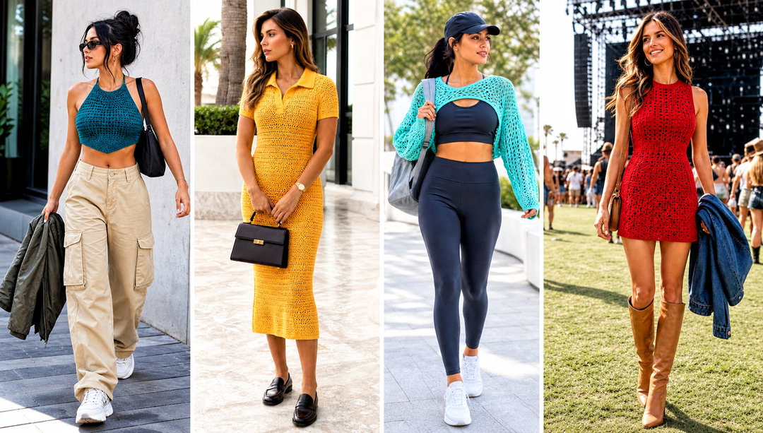 20 Womens Crochet Clothes and Outfit Ideas for Daily Wear