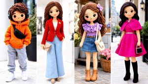 25 Amigurumi Clothes and Outfit Ideas for Tiny Dolls
