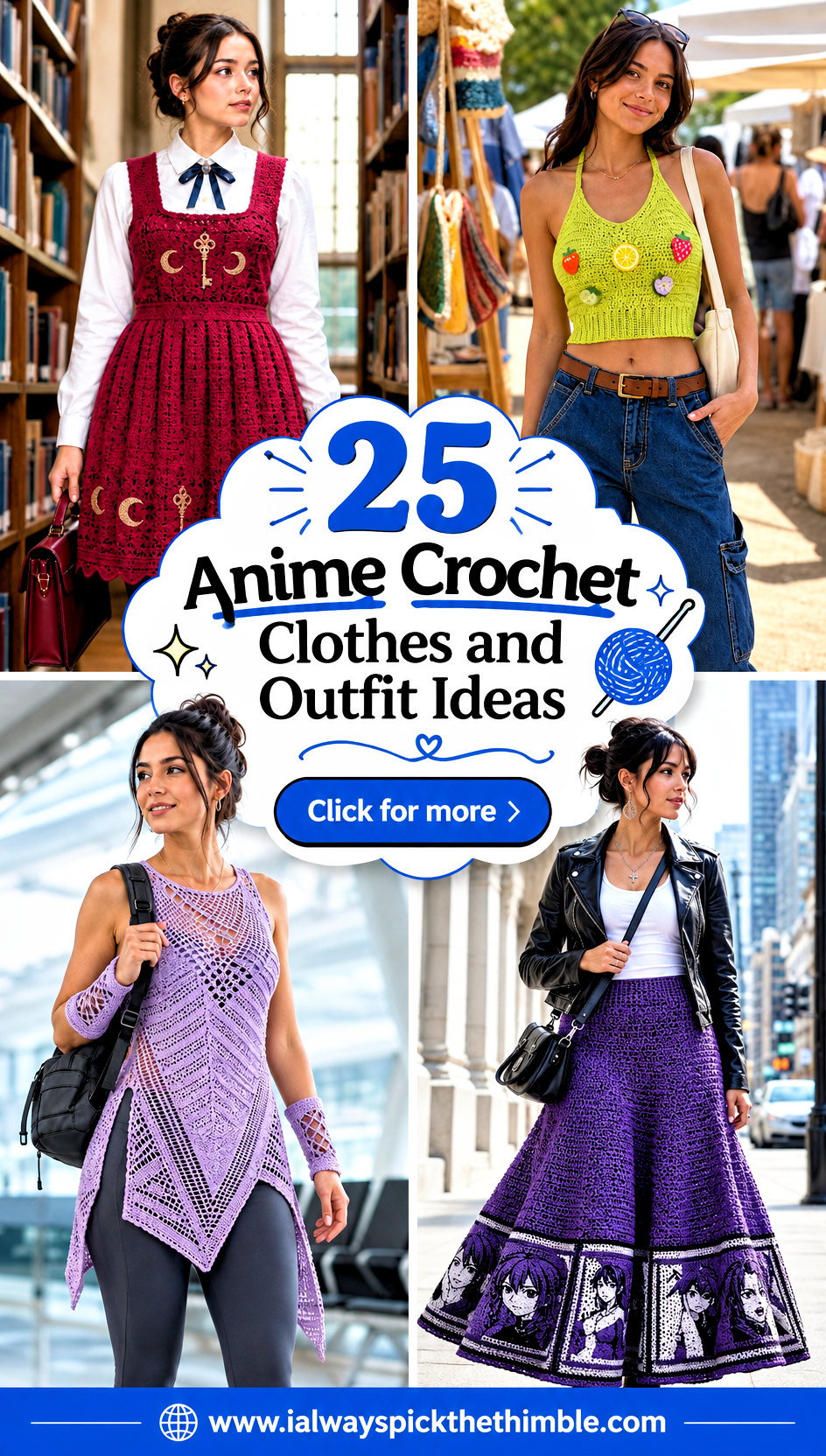 25 Anime Crochet Clothes and Outfit Ideas for Cosplay - 25 Anime Crochet Clothes and Outfit Ideas for Cosplay