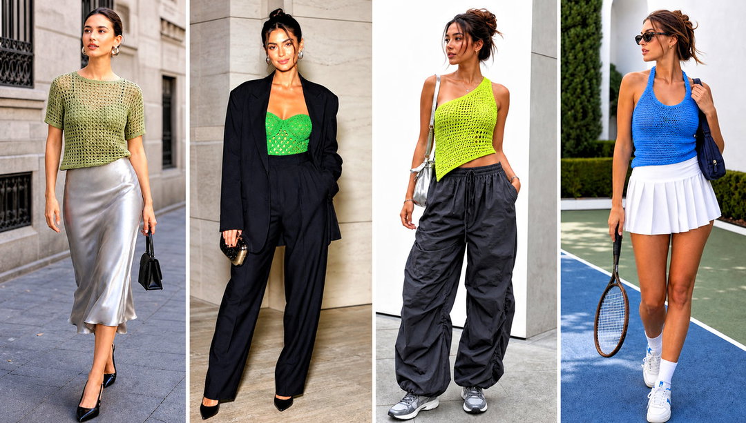 25 Basic Crochet Top Outfit Ideas for Easy Summer Looks