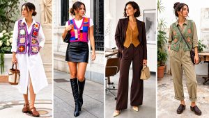 25 Boho Crochet Vest Outfit Ideas for Retro Layered Looks
