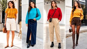 25 Cable Crochet Sweater Outfit Ideas for Crisp Autumn Days