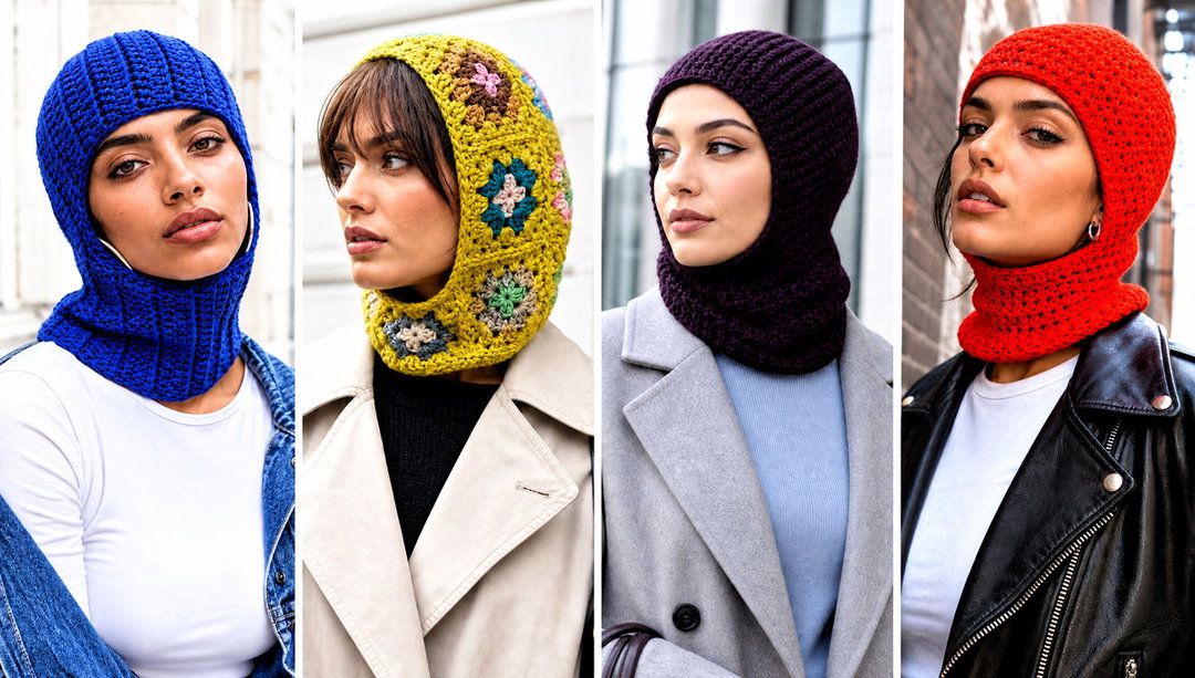 25 Crochet Balaclava Hat Outfit Ideas for Frosty Days